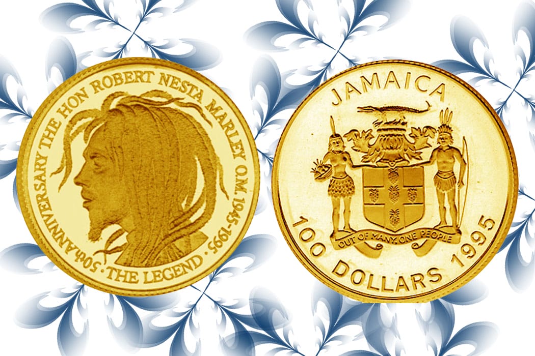 Bob Marley Gold Coin