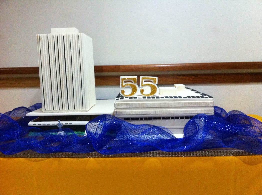 Bank of Jamaica 55th Anniversary Cake