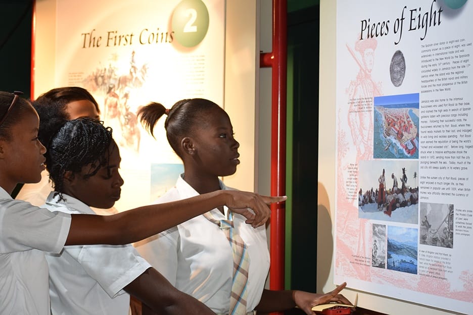 Students touring Museum